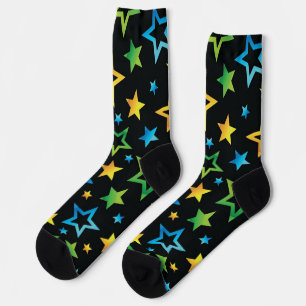 Stars pattern socks
