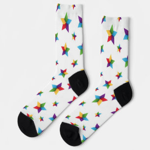 Stars pattern socks