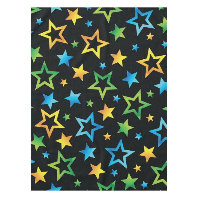 Stars pattern tablecloth (Front)