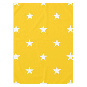Stars pattern tablecloth