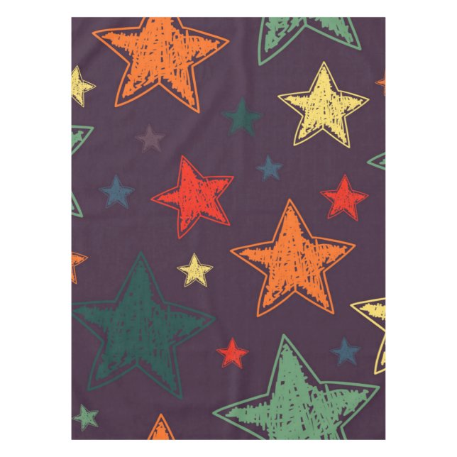 Stars pattern tablecloth (Front)