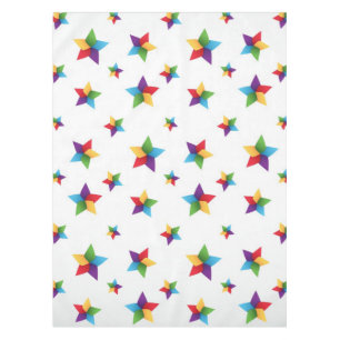 Stars pattern tablecloth