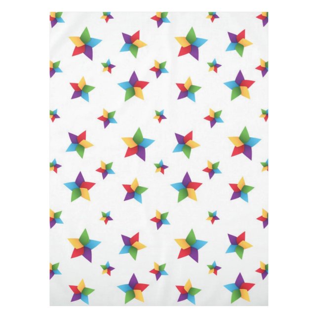 Stars pattern tablecloth (Front)