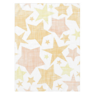 Stars pattern tablecloth