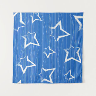 Stars pattern tapestry