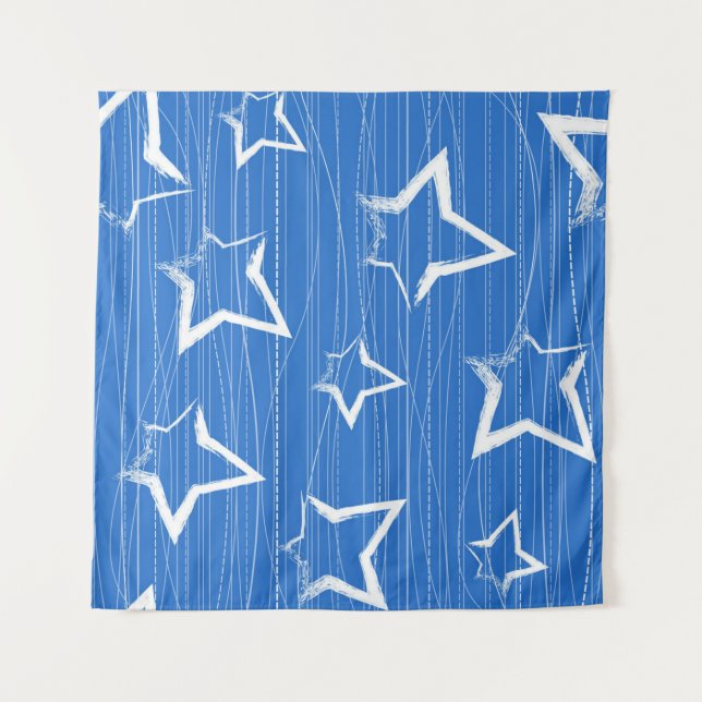 Stars pattern tapestry (Front)
