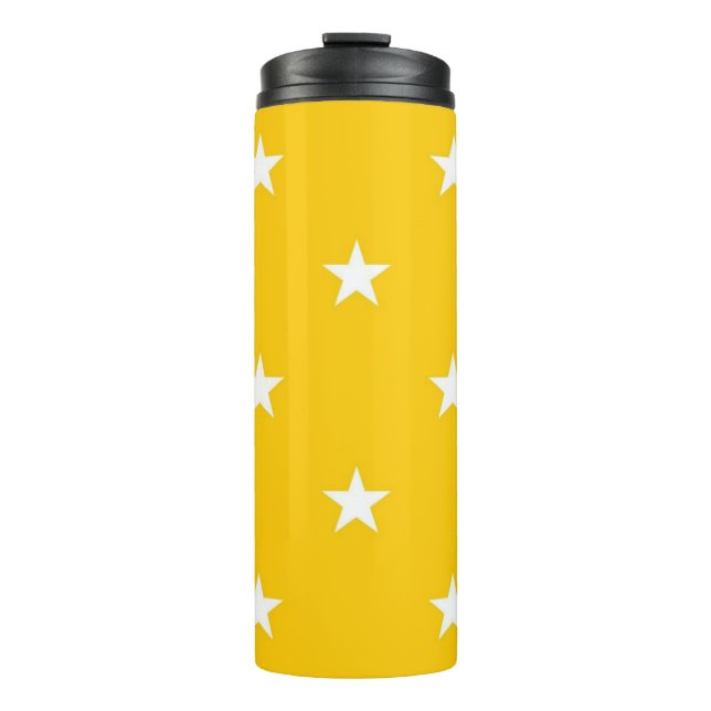 Stars pattern thermal tumbler (Front)