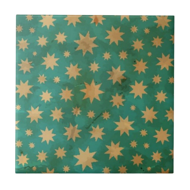 Stars pattern tile (Front)
