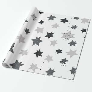 Stars pattern wrapping paper
