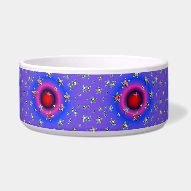 Stars Pet Bowl (Front)