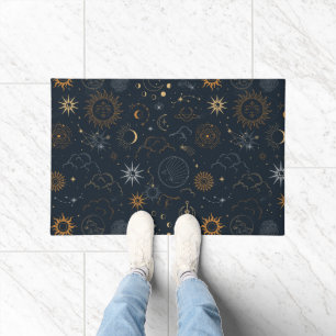Stars & Planets Pattern Doormat
