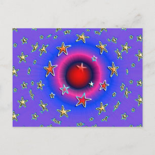 Stars Postcard