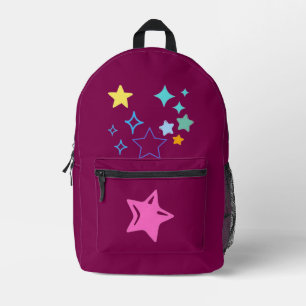 Stars Printed Backpack