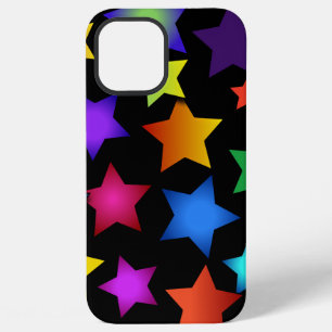 Stars - Purple, Pink, Red, Yellow, Blue Patte iPhone 12 Pro Max Case