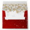 Stars Red A7 Christmas Envelopes