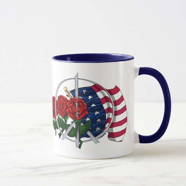 Stars & Roses - Mug (Right)