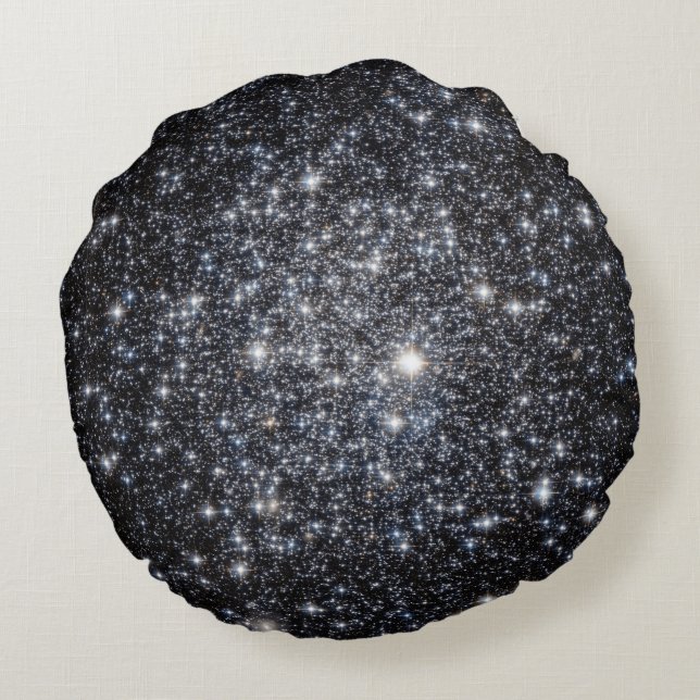 Stars Round Pillow (Back)