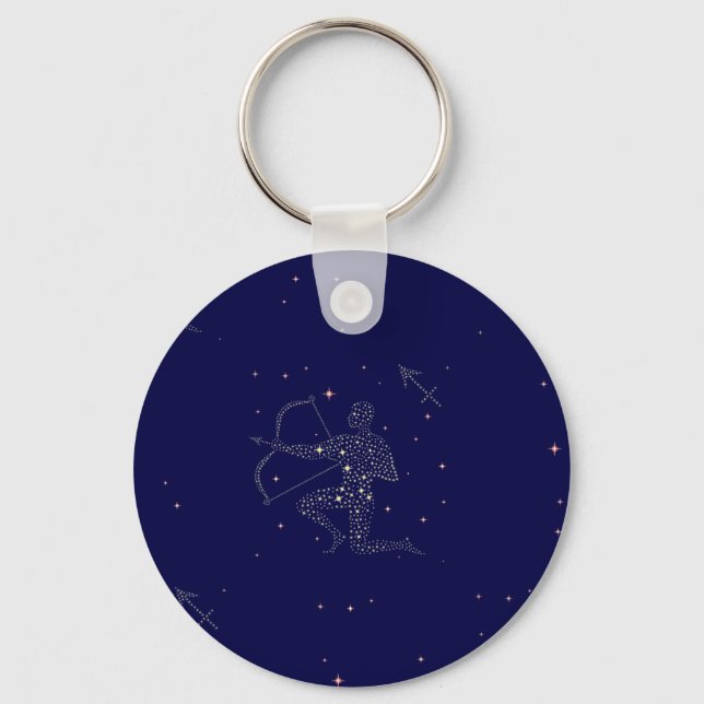stars sagittarius key ring (Front)