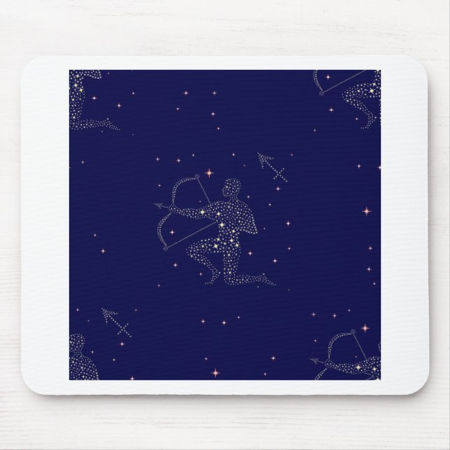 stars sagittarius mouse mat (Front)