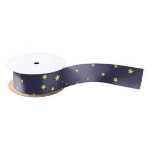 Stars Satin Ribbon