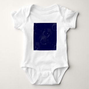 stars scorpio baby bodysuit