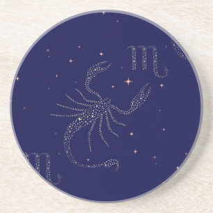 stars scorpio coaster