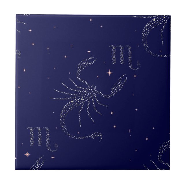 stars scorpio tile (Front)
