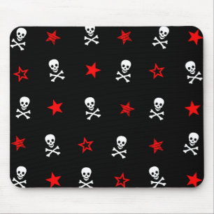 Stars, Skulls and Crossbones Mouse Mat