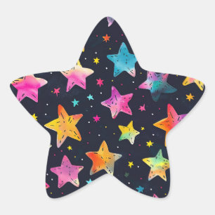 Stars so many stars star sticker