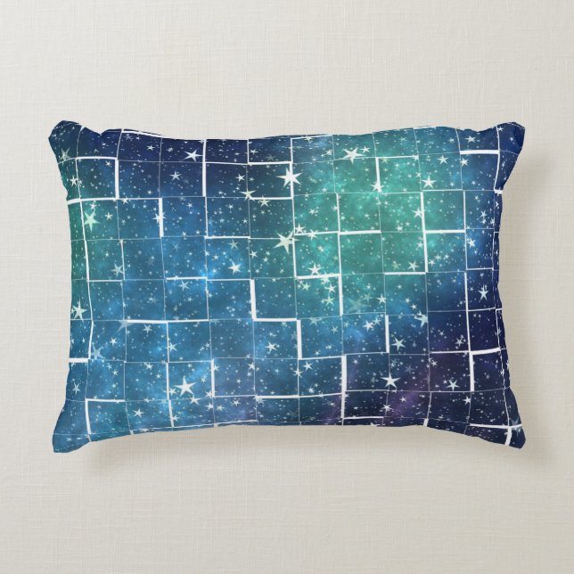 'Stars&Space' Decorative Cushion (Front)