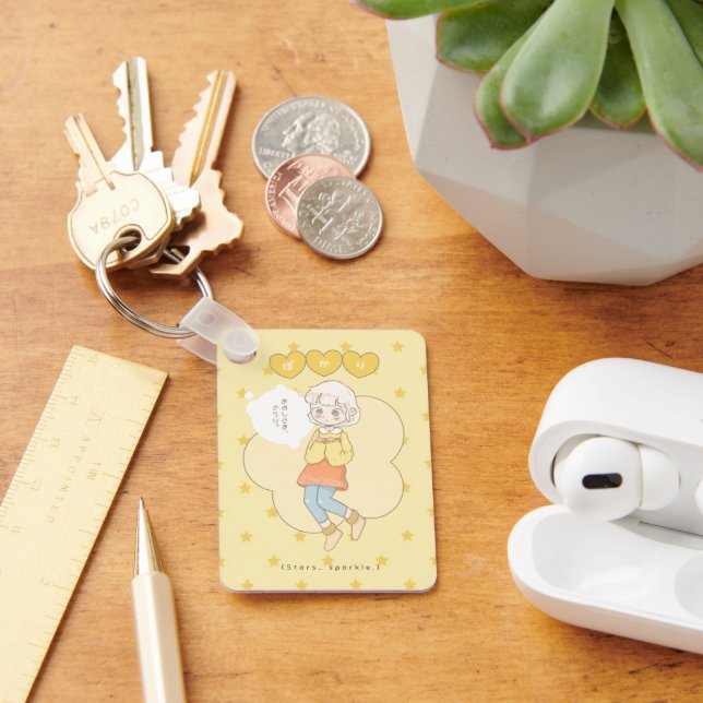 Stars-sparkle Key Ring (Desk)