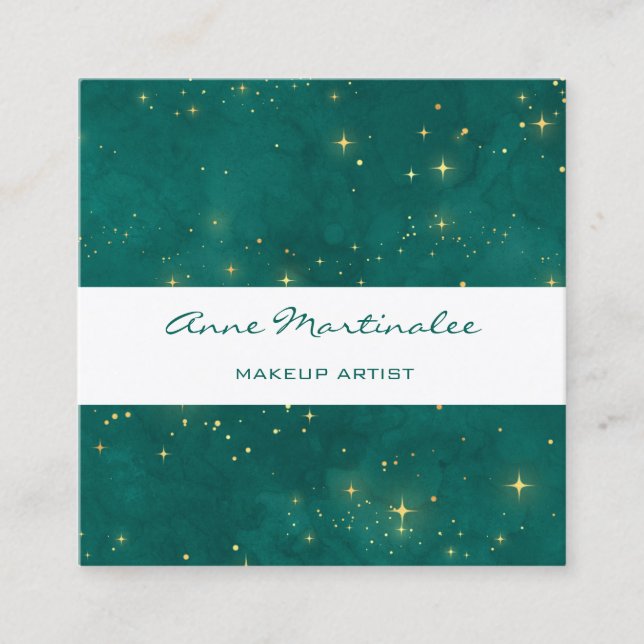 Stars Square Business Card (Front)