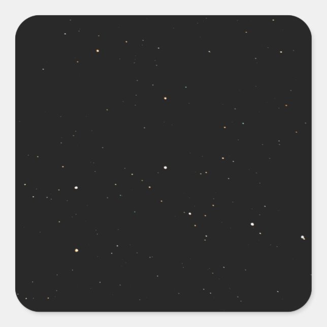 Stars Square Sticker (Front)