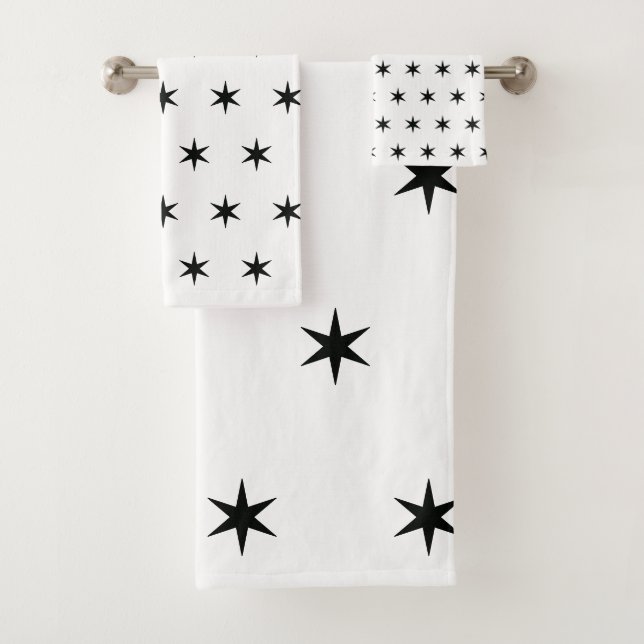 Stars Starlet Stars Stars Bath Towel Set (Insitu)
