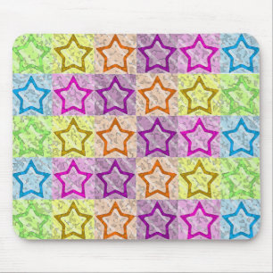 Stars, Stars & More Stars! Mouse Mat