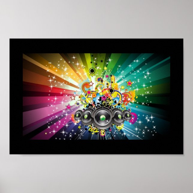 Stars & Streaks, Music Pop Art Poster (Front)