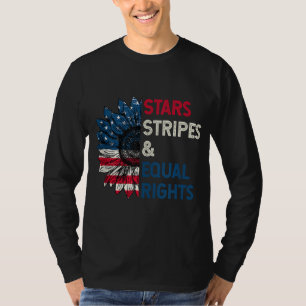 Stars Stripes And Equal Rights 4th Of July Women's T-Shirt
