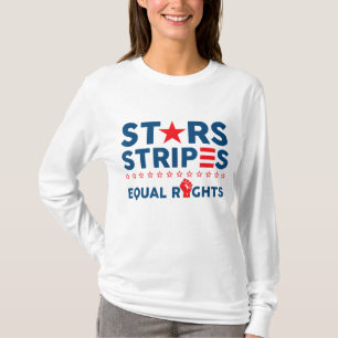 Stars Stripes And Equal Rights 4th Of July Women's T-Shirt