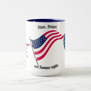"Stars, Stripes and Summer Nights" Coffee/Tea Mug