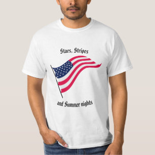 "Stars, Stripes and Summer Nights" Men's T-Shirt
