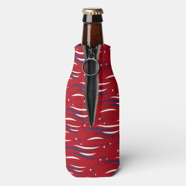 Stars & Stripes Celebration Bottle Cooler (Bottle Back)