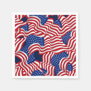 Stars & Stripes Celebration Napkin