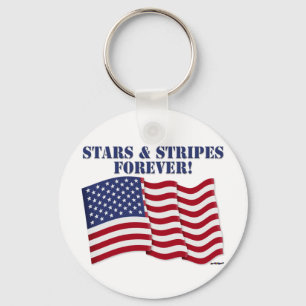 STARS & STRIPES FOREVER! KEY RING