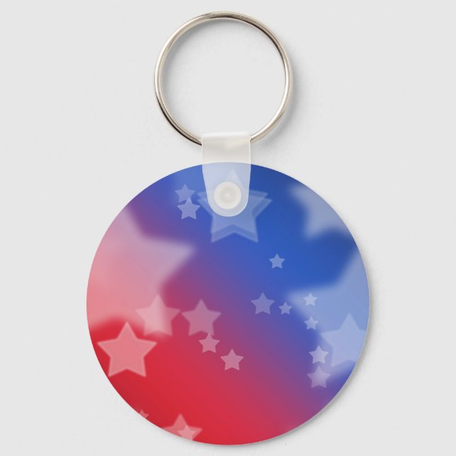 stars & stripes key ring (Front)