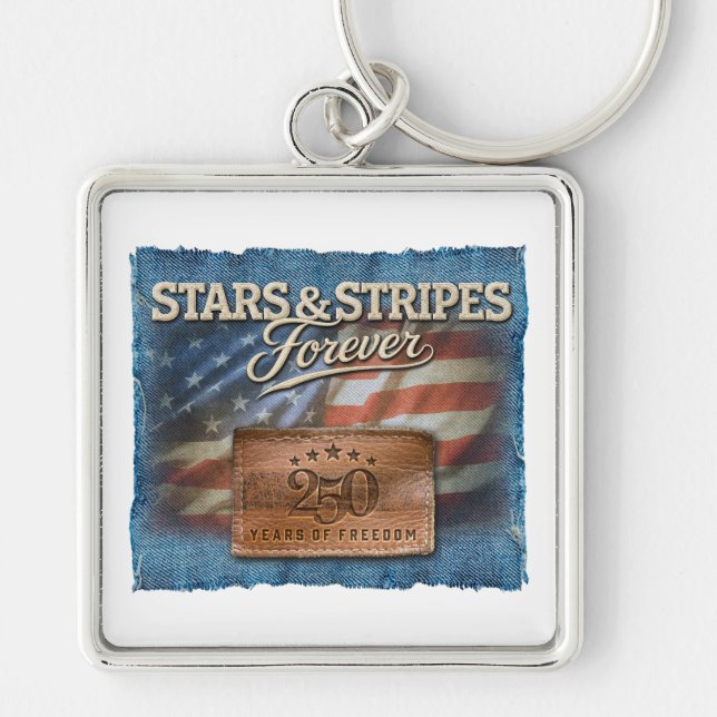 Stars & Stripes - Keychain (Front)