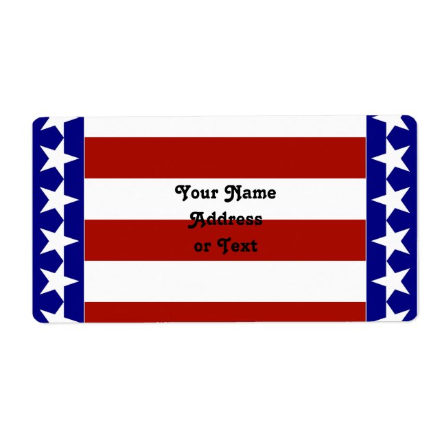 Stars & Stripes of Red White And Blue (Front)