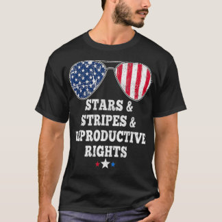 Stars Stripes Reproductive Rights American Flag 4t T-Shirt