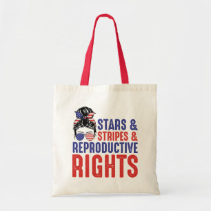 Stars Stripes Reproductive Rights Tote Bag