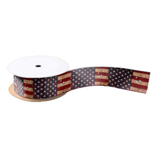 Stars & Stripes Satin Ribbon