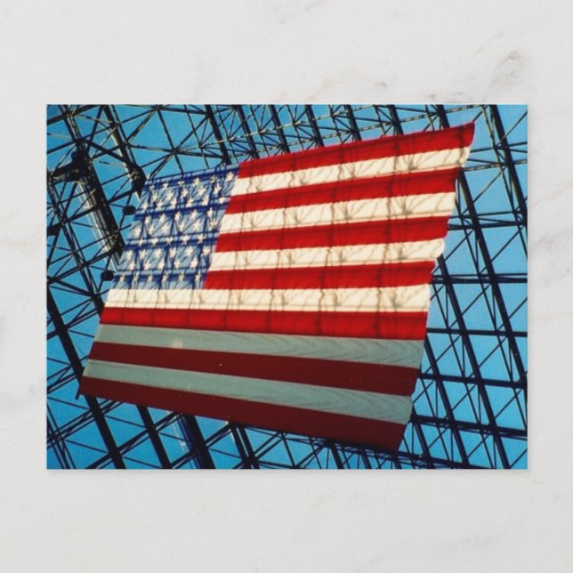 stars & stripes & shadows postcard (Front)